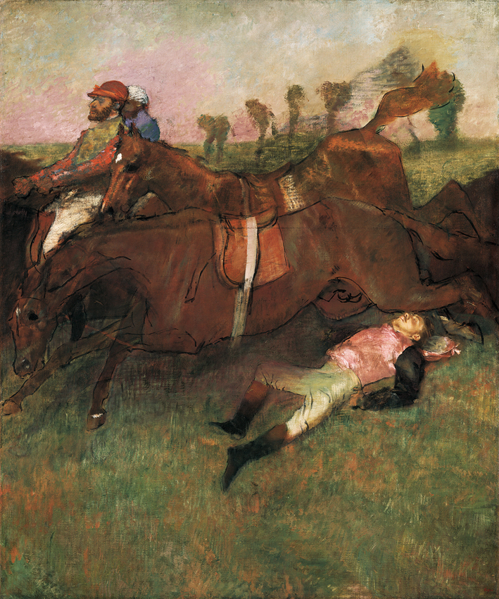  埃德加·德加 Edgar Degas—— 坠马的骑师
